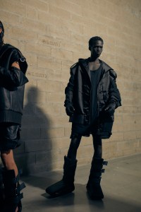 Backstage at Rick Owens Men's Spring 2024