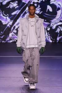 BAPE, June 2023, Terminal 5, New York CityA look from the Bape Runway Show.