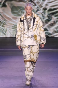 BAPE, June 2023, Terminal 5, New York CityA look from the Bape Runway Show.
