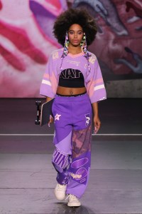 BAPE, June 2023, Terminal 5, New York CityA look from the Bape Runway Show.