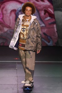 BAPE, June 2023, Terminal 5, New York CityA look from the Bape Runway Show.