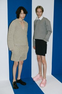 Backstage at JW Anderson RTW Spring 2024