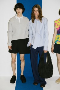 Backstage at JW Anderson RTW Spring 2024