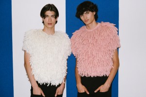 Backstage at JW Anderson RTW Spring 2024