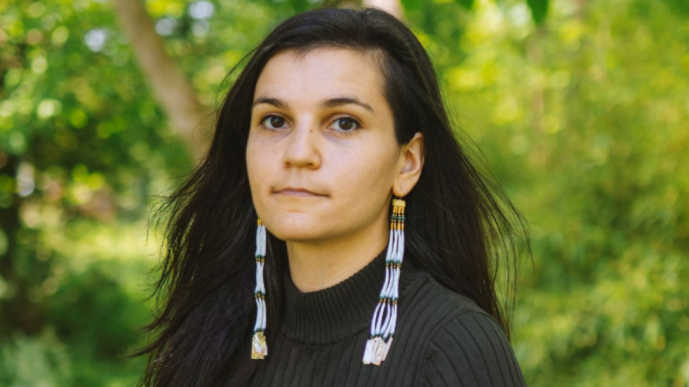 Darienne Turner is an art historian and enrolled member of the Yurok Tribe of California.