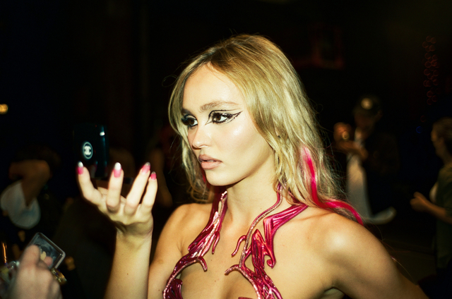 Lily-Rose Depp in "The Idol."