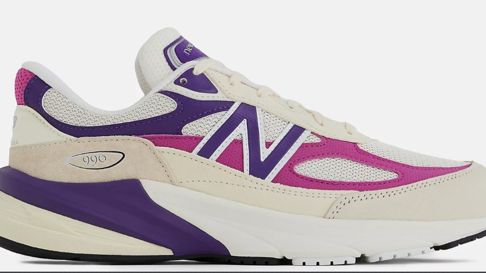 The New Balance Made in USA 990v6 unisex sneakers launches on June 16.