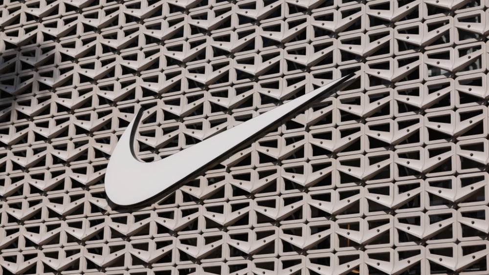The exterior of a Nike store in Miami.