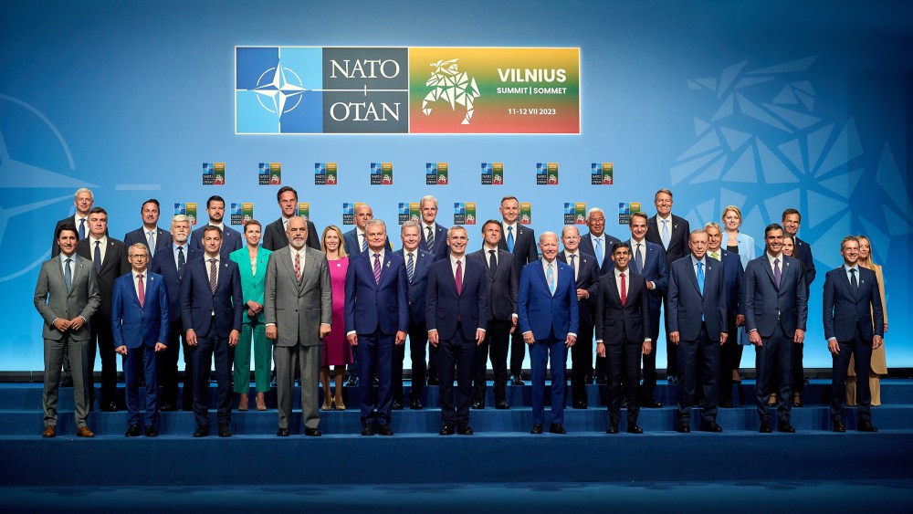 Official NATO family portrait