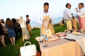 The scene at the Tod's Hampton's Summer Celebration.