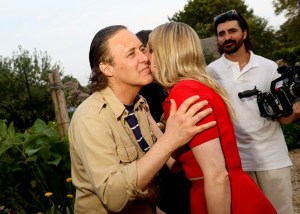 David Lauren and Emma Roberts