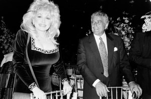 Dolly Parton and Tony Bennett at Lincoln Center in 1993.
