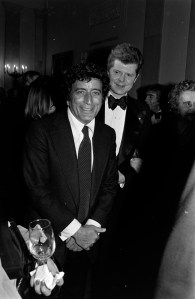 Tony Bennett and Van Cliburn attend an event at the White House in Washington, D.C., on December 2, 1979.