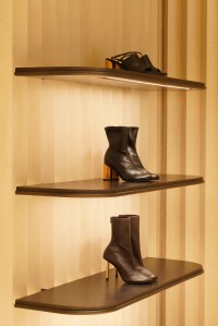 Inside the new Lanvin store opening on Madison Avenue.