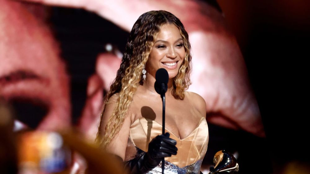 Beyoncé at the 2023 Grammy Awards.