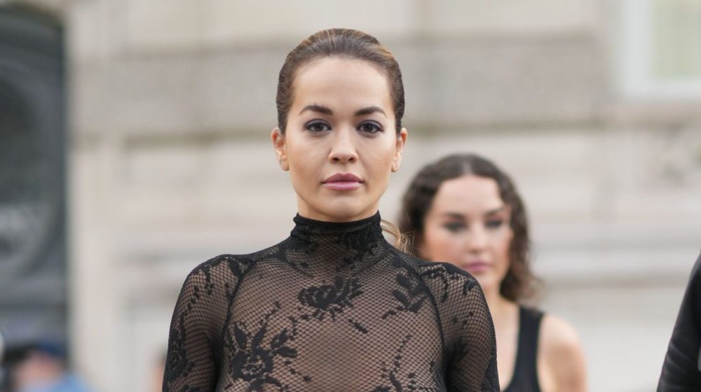 Rita Ora attends the Alaïa spring 2024 show on July 2 in Paris.