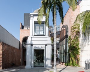 The Givenchy store in Los Angeles.