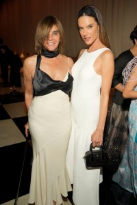 Carine Roitfeld and Alessandra Ambrosio
