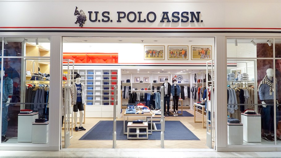 A U.S. Polo Association storefront in Sao Paolo, Brazil in 2018.