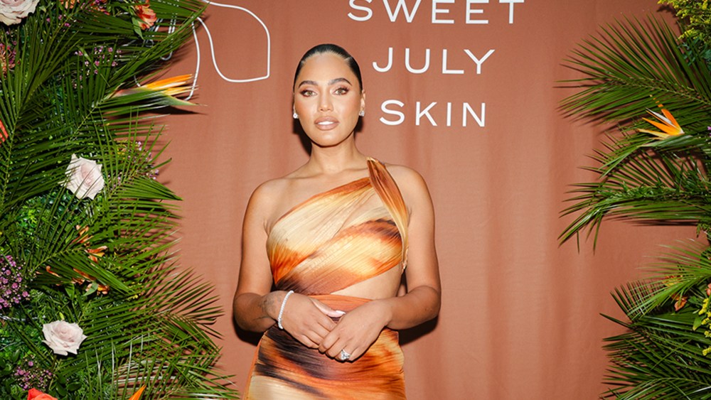 Ayesha Curry at her Sweet July Skin Launch.