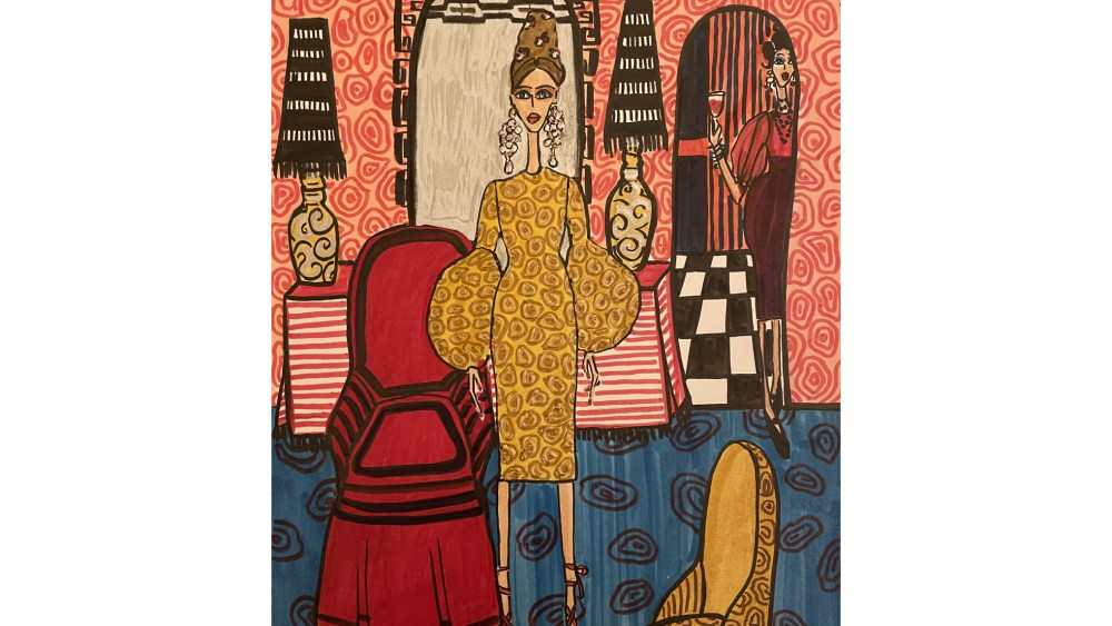 From the Rebecca Moses exhibit.