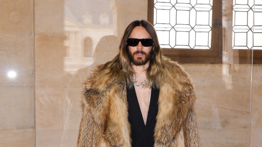 Jared Leto attends the Givenchy Menswear Spring/Summer 2024 show as part of Paris Fashion Week on June 22, 2023 in Paris.