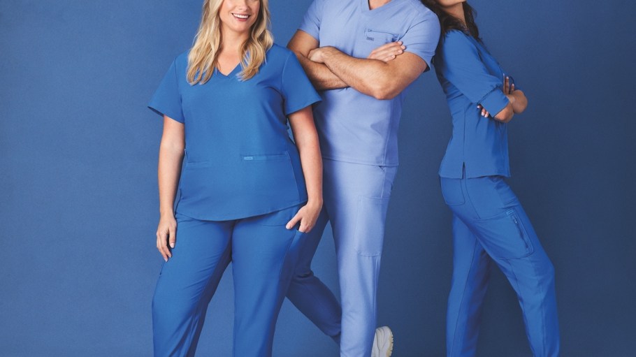 Landau produces scrubs made with Ciclo to ensure biodegradability.