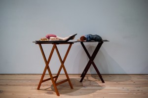 A view of the "Project for a New American Century" exhibition.