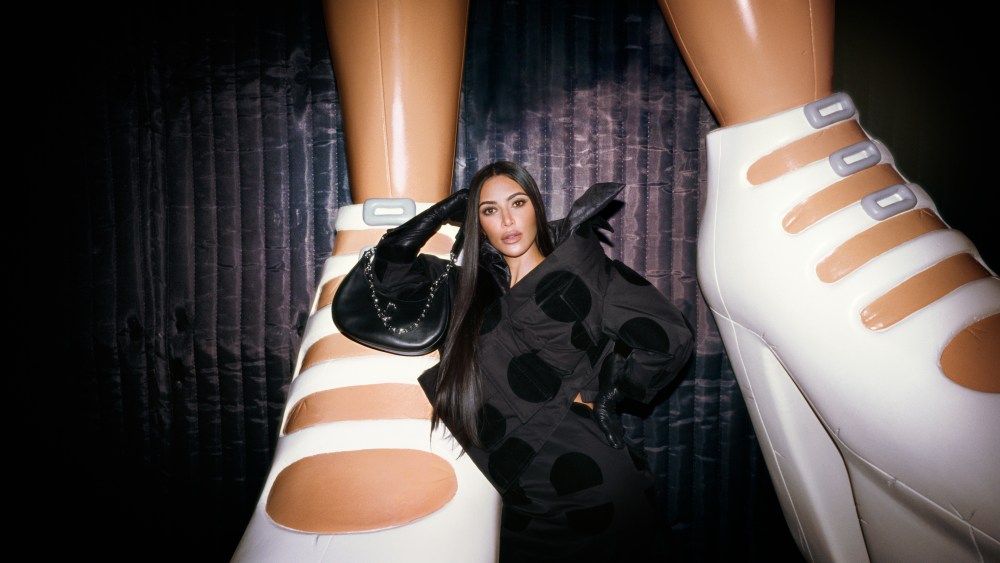 Kim Kardashian for Marc Jacobs Fall 2023.