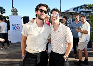 Ben Barnes and Darren Criss