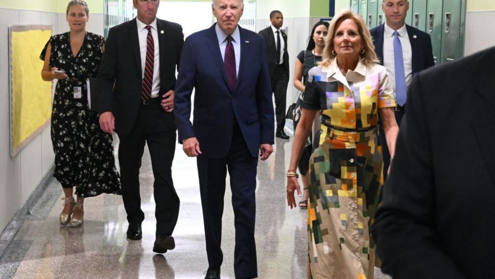 Joe Biden, Jill Biden, Back to School, Akris