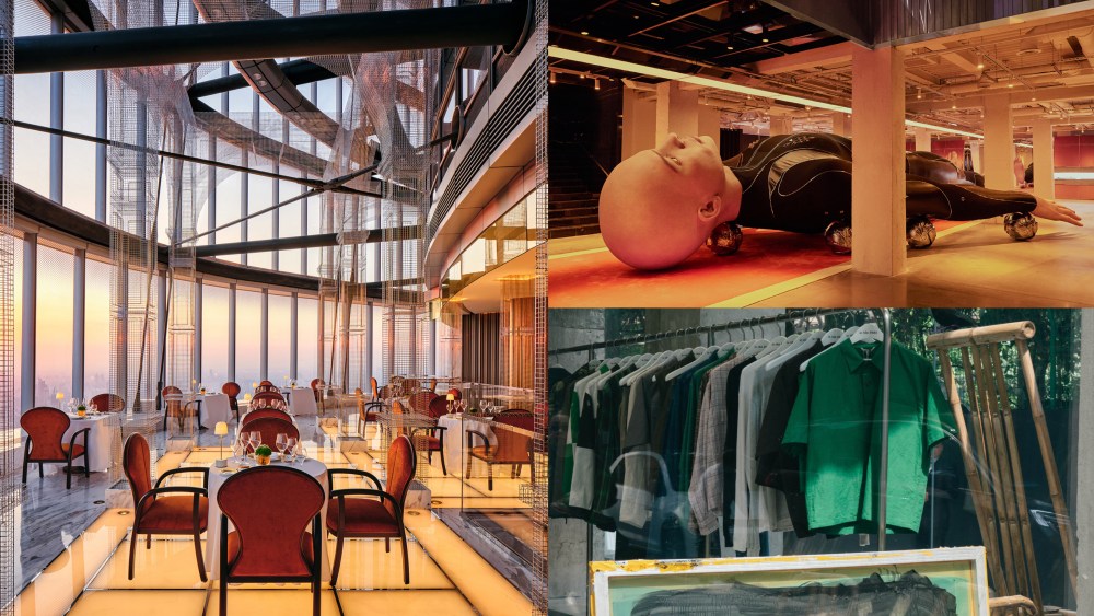 J Hotel, Gentle Monster's Haus Shanghai and Park Mall.