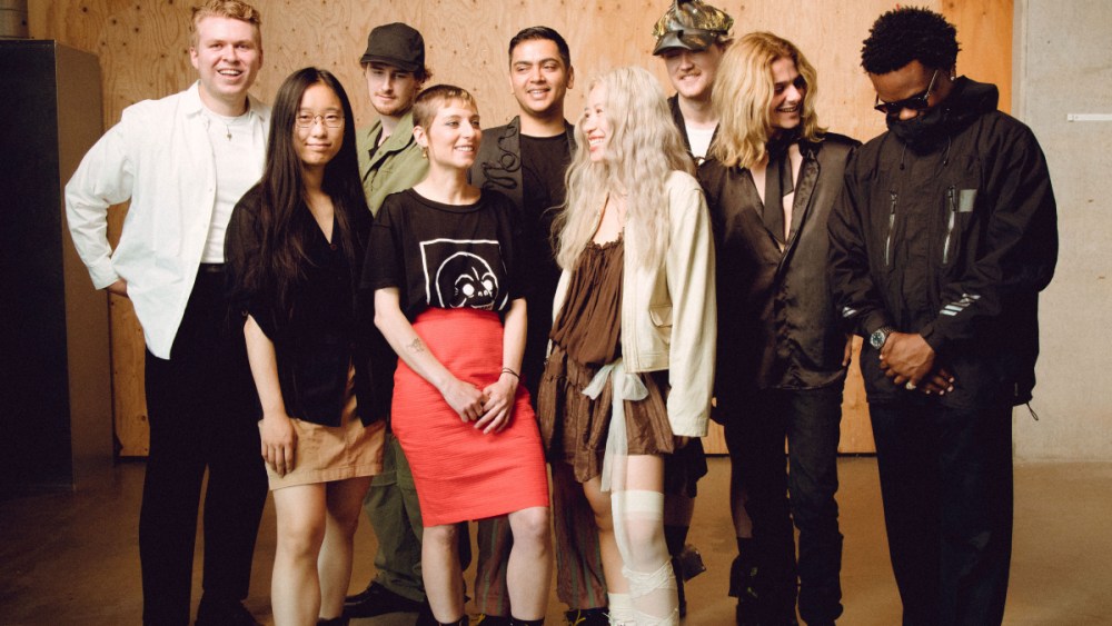 The nine Central Saint Martins fashion students participating in this year's project with Dr. Martens will be shortlisted into four finalists.
