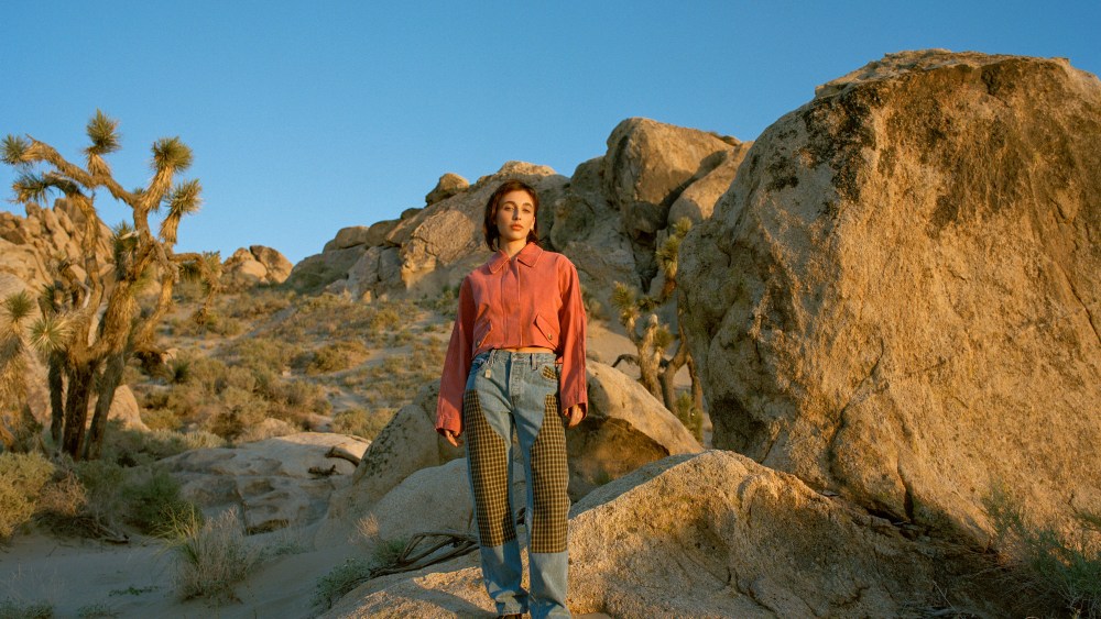 Pigeons and patchwork are focal points in Levi’s new collaboration.