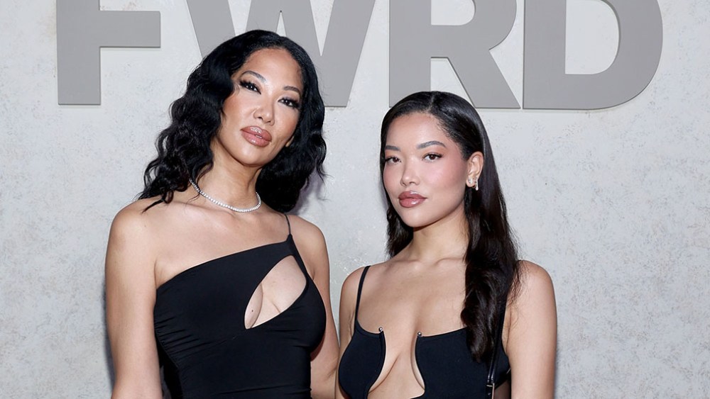 Kimora Lee Simmons, daughter Ming Lee Simmons, attends the Hall Of Fame Induction Celebration for Dwyane Wade at Chateau Marmont's Bar Marmont on August 06, 2023 in Hollywood, California. (Photo by Jerritt Clark/Getty Images for FWRD)