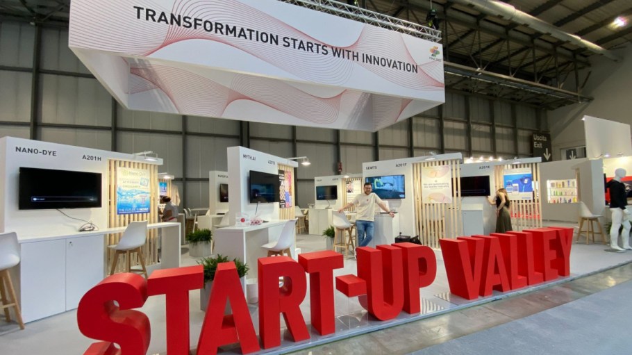 Sewts showed its technology at the 2023 ITMA trade show in Milan.