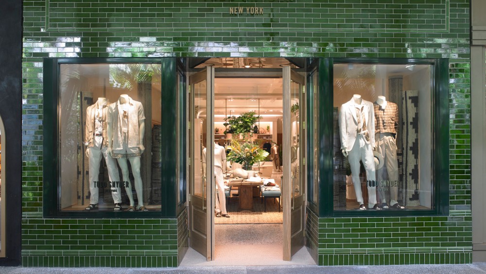 Todd Snyder's new Miami store.