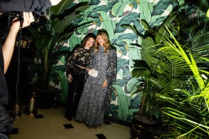 Jaya Harper and Laura Dern