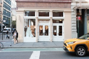 The scene at the Max Mara Celebrates Teddy Ten Soho Pop-Up