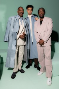 Front Row at Boss RTW Fall 2023