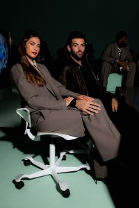 Front Row at Boss RTW Fall 2023