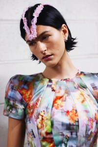 Backstage at Collina Strada RTW Spring 2024