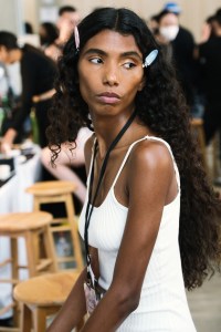Backstage at Ulla Johnson RTW Spring 2024
