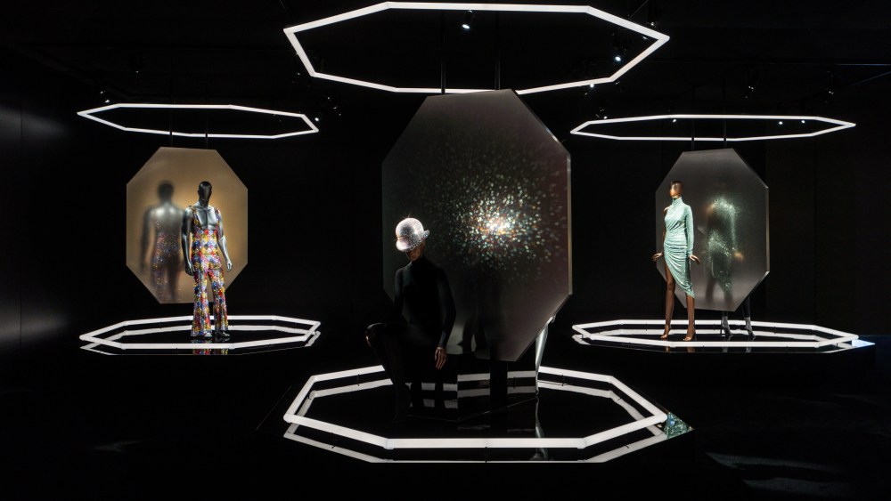 A look at Swarovski's exhibition Masters of Light, which opened Wednesday in Shanghai, China.