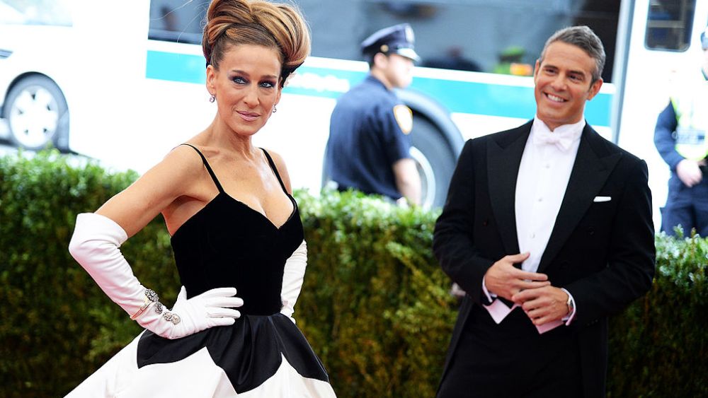 Sarah Jessica Parker, Andy Cohen, Met Gala, 2014