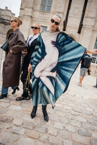Street style at Paris Fashion Week RTW Spring 2024