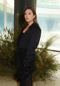 Ally Maki at the Jason Wu Collection Spring 2024 Ready To Wear Fashion Show on September 10, 2023 in New York, New York.