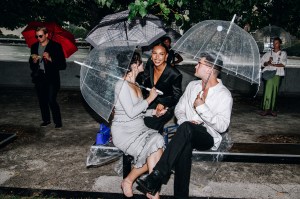 Delaney Rowe  and Jasmine Tookes
