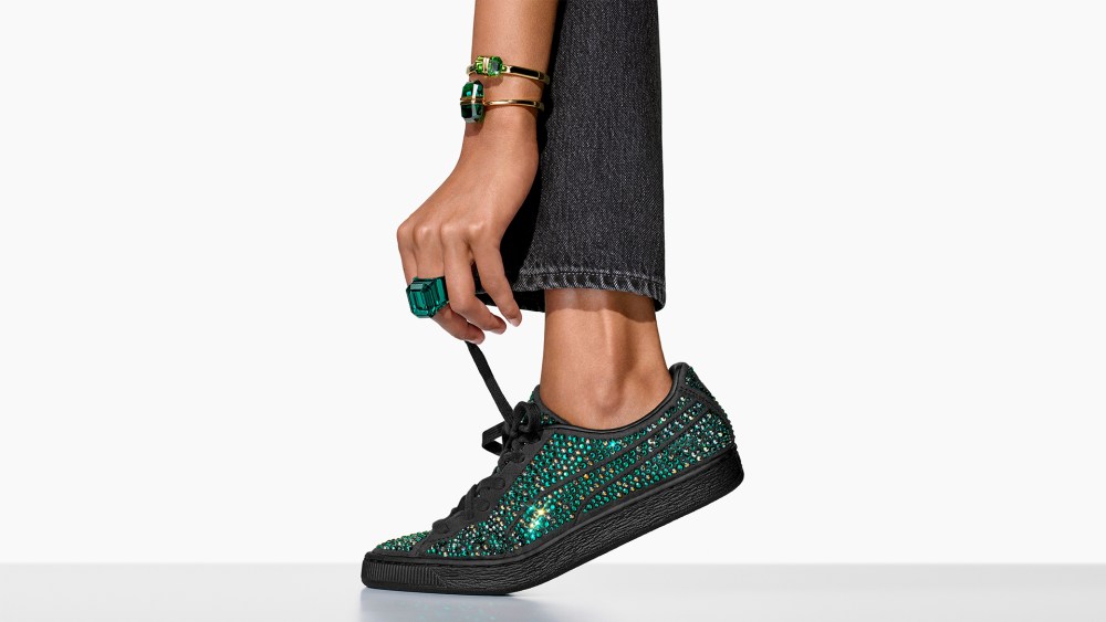 The Puma for Swarovski Creators Lab sneakers.