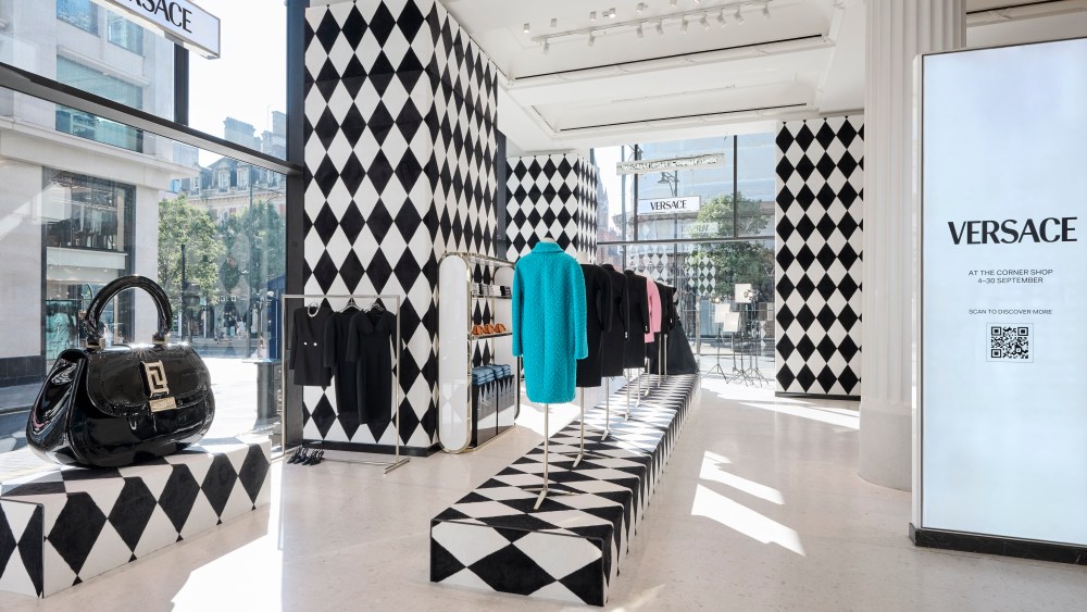 Versace took over the Corner Shop at Selfridges in early September.